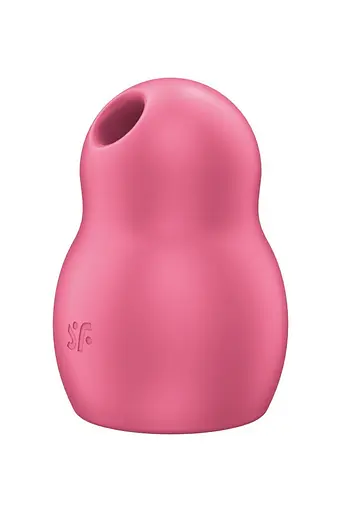 Вакуумний кліторальний стимулятор з вібрацією Satisfyer Pro To Go 1 червоний - фото 2