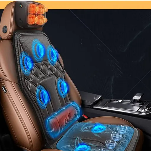 Массажная накидка 308 Е-lux для спины и тела (вибромассаж, роликовый массаж) - фото 5