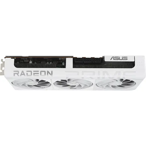Відеокарта Radeon RX 9070 XT Asus PRIME OC (White Edition) 16Gb GDDR6 256-bit HDMI/3xDP 3030/20000 MHz 3x8-pin (PRIME-RX9070XT-O16G-WHITE) - фото 3