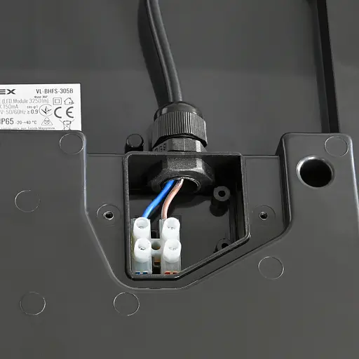 LED светильник ART IP65 квадратный VIDEX 30W 5000K Black - фото 6