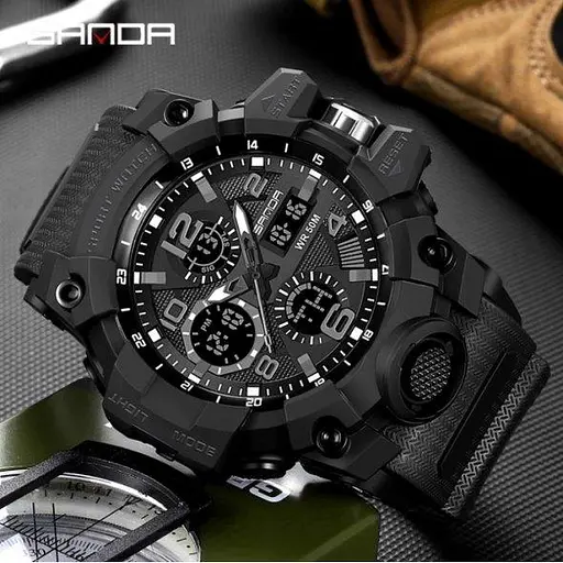 Чоловічіий наручний годинник Sanda Power - фото 2