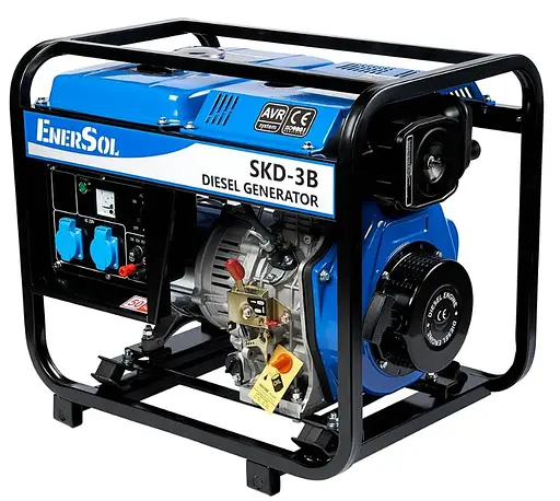 Генератор дизельний EnerSol 2.8/3 кВт SKD-3B - фото 3