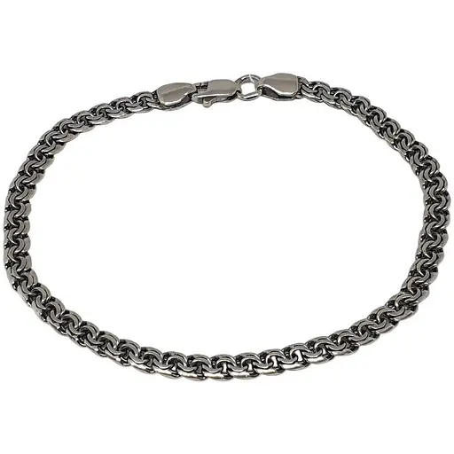 Серебряный браслет Стерлинг 9 (Бисмарк). 51641 21,5