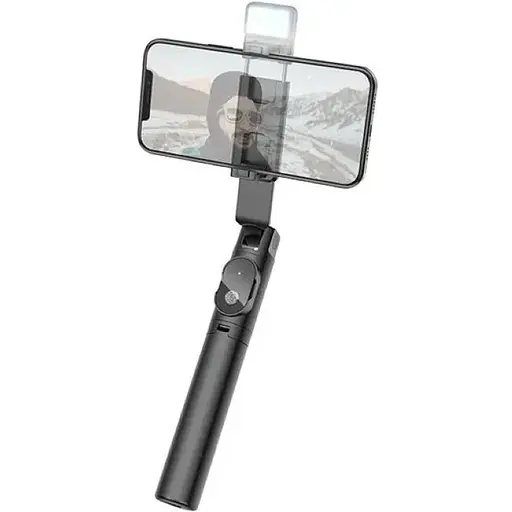Штатив тренога для селфи и блогеров Borofone BY8 Magic Mirror Fill Light Live broadcast holder - фото 1