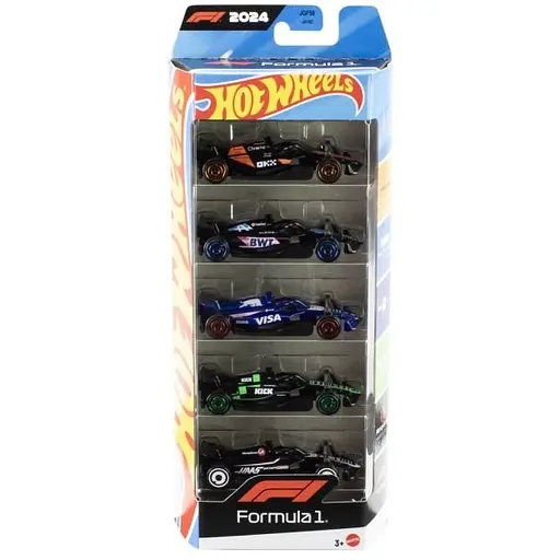 Набір з 5 базових болідів Hot Wheels F1 2024 (JGF58) - фото 7
