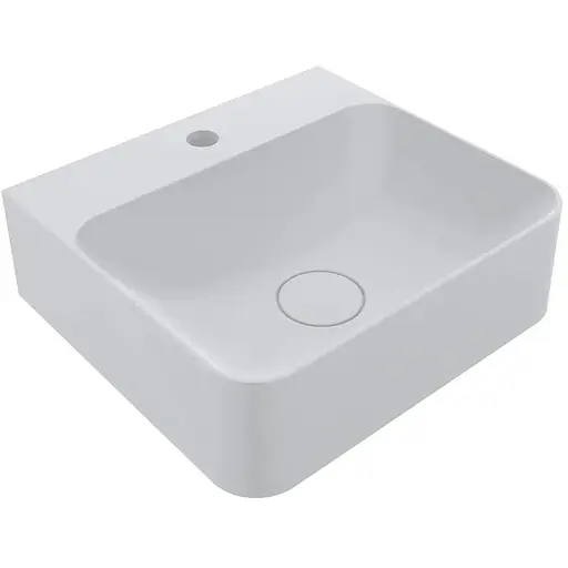 Умывальник Miraggio Seed mirasoft 0001116, Белый матовый - фото 1