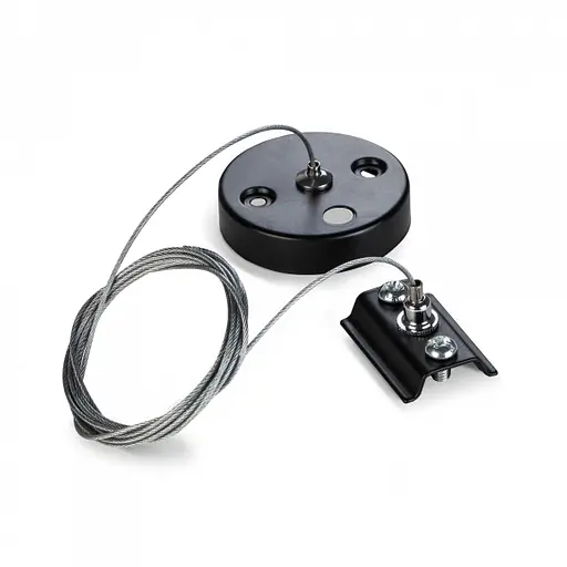 Набір для підвісного монтажу Videx для шинопроводу чорний - фото 1