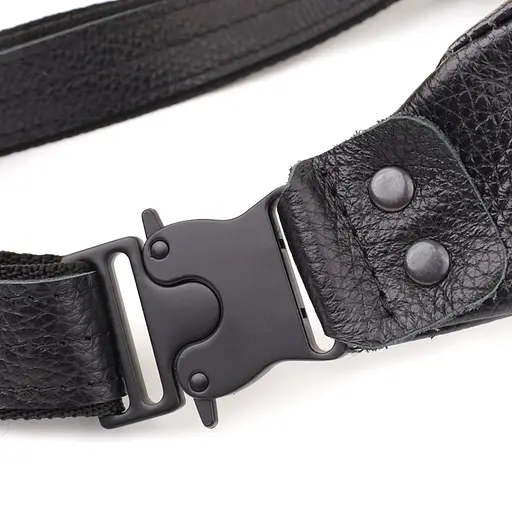 Зручна сумка бананка для чоловіків із зернистої натуральної шкіри SHVIGEL 29х11х4,5 см sum0027426 - фото 6