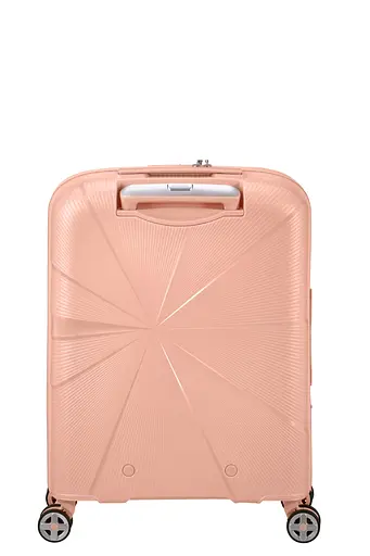 Валіза 55 См American Tourister STARVIBE METALLIC PEACH 55х40х20(23) MD5*76002 - фото 3