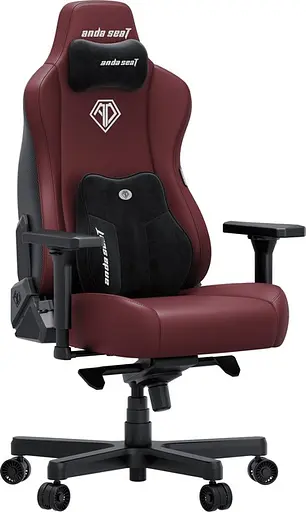 Крісло ігрове Anda Seat Kaiser 3E XL Maroon PVC (AD23YC-XL-09-A-PV/C-A01) - фото 6
