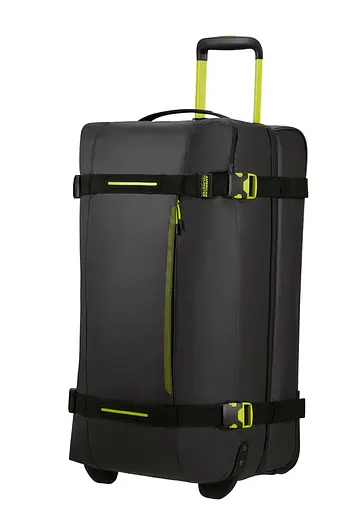 Дорожная Сумка На Колесах American Tourister URBAN TRACK BLACK/LIME 68x40x38,5 MD1*19202
