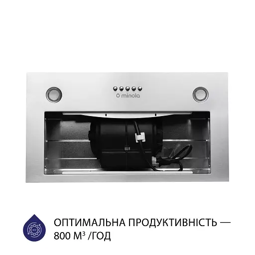 Вытяжка полновстраиваемая Minola HBI 5327 I 800 LED - фото 3