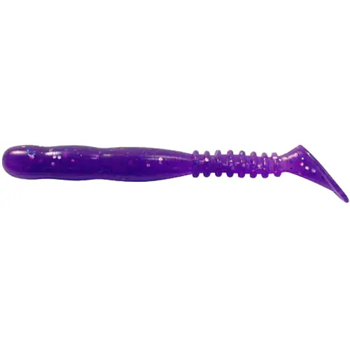 Силікон Reins Rockvibe Shad 3" 567 Lilac Silver & Blue Flake (15 шт/уп)
