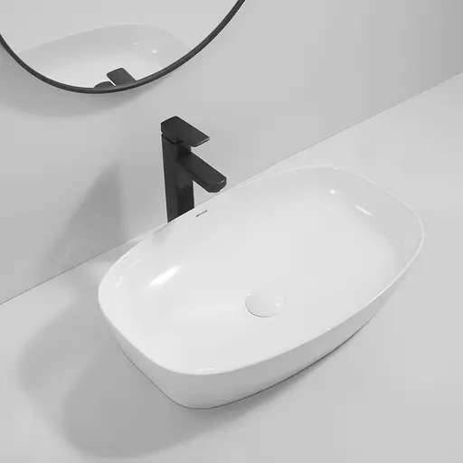 Умивальник накладний Mixxus Premium Diverse-0111 600x380x140 мм MP6561, Білий - фото 5