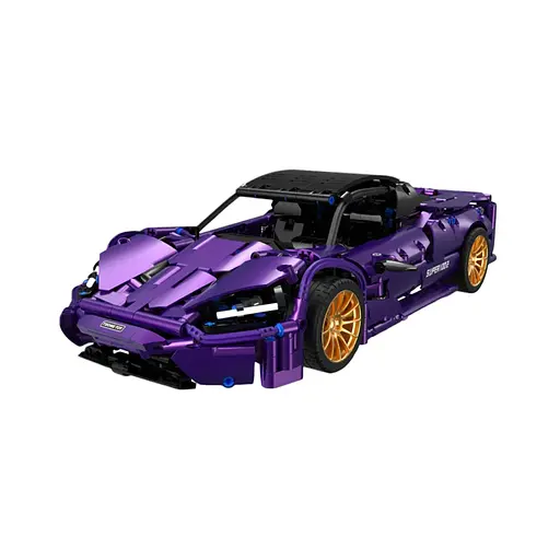 Конструктор Ramiz "Спортивний автомобіль" фіолетовий 1273 шт. деталей 1002 - фото 2