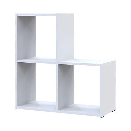 Стеллаж Doros Степь 2х2 Белый открытый 69х28.8х71.4 (41516156) - фото 2