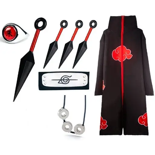 Набір для косплею Naruto Наруто з 6 предметів PN 0111 - фото 1