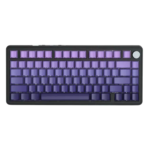 Клавиатура Attack Shark X85 Side Printed RGB Gradient Purple - фото 1