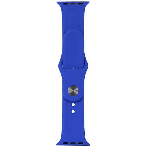 Ремешок Apple Watch Silicone 38/40/41 мм Deep Синий L - фото 1