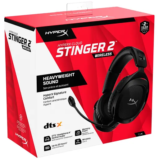 Навушники HyperX Cloud Stinger 2 Wireless Black (676A2AA) - фото 8