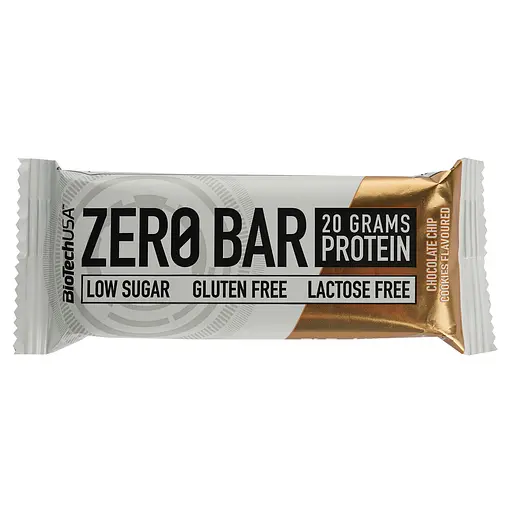 Батончик протеїновий BiotechUSA Zero Bar Chocolate-Chip Cookies 50 г - фото 1