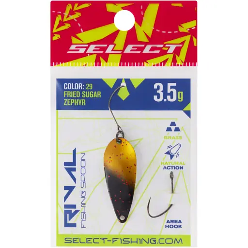 Блесна Select Rival 3.5g 34mm #29 Fried Sugar Zephyr - фото 2