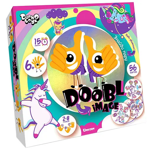 Настільна гра Doobl Image, велика (українською), Danko Toys