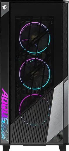 Корпус Gigabyte AORUS C500 GLASS ARGB Black (GB-AC500G ST) - фото 2