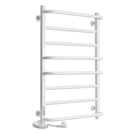 Електрична рушникосушарка Laris Зебра Комфорт ЧФ8 500x800 Е ліва R3 77700094, Білий, Ліве, Електронний - фото 1