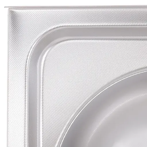 Кухонна мийка Zerix Z8050D-08-180MD Double micro decor ZM0613, Decor - фото 2