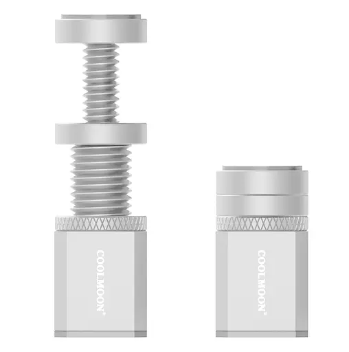 Підставка для відеокарти Coolmoon GH50 SILVER 50мм (GH50 SILVER) U1 - фото 2