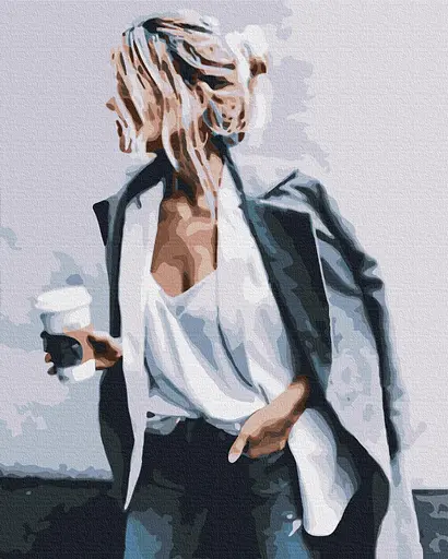 Картина за номерами на підрамнику Brushme Перерва на каву