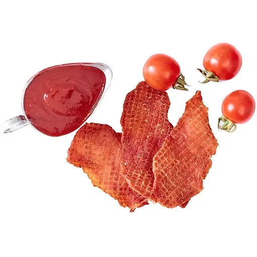 Мясные слайсы Білявка Готувала Свинина барбекю 50 г - фото 2