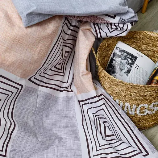 Комплект постільної білизни Viluta полуторний ранфорс 20133 100% бавовна - фото 6