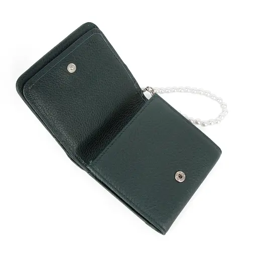 Гаманець жіночий маленький шкіряний Fuerdanni 1831-166 зелений - фото 5