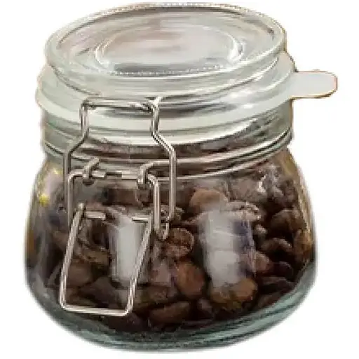 Ємність Vittora скляна з бугельним замком 450 мл VT-7445 (124990) - фото 2