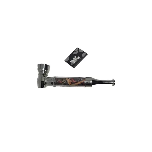 Трубка курильна металева №HL-YD038-3 Дівчина (15565) - фото 3