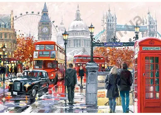 Пазл Castorland Коллаж. Лондон 1000 эл. (C-103140) - фото 2