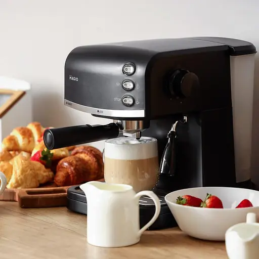 Эспрессо кофеварка Magio Mg-963 950W 15 бар с трубкой-капучинатором - фото 9