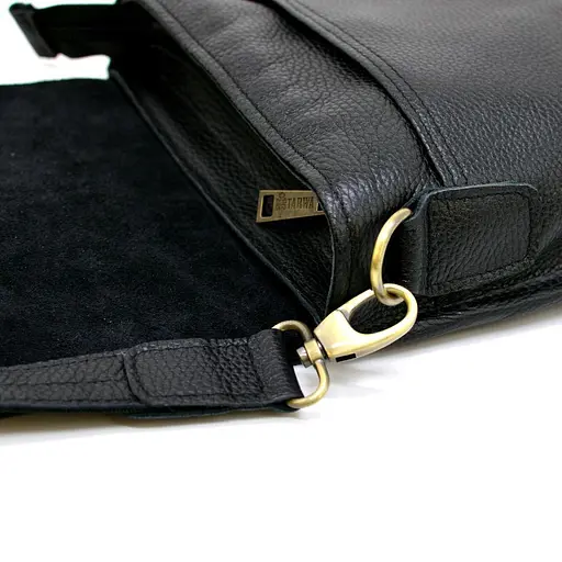 Чоловіча шкіряна сумка через плече TARWA 23х25.5х5.5 см sum0025833 - фото 7