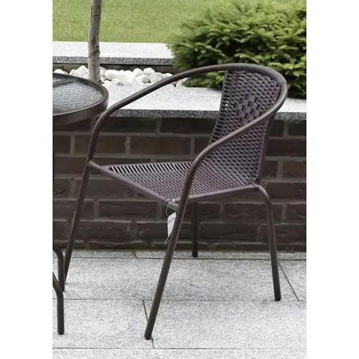 Садовое кресло Jumi Bistro коричневый - фото 2