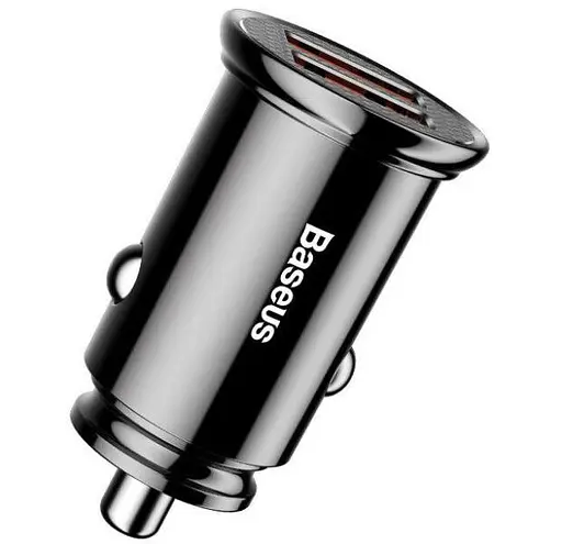 Автомобильное зарядное устройство для Baseus Circular Plastic А+А 30W черный CCALL-YD01 - фото 3