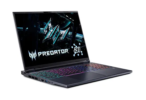 Ноутбук Acer Predator Helios Neo 16 PHN16-73 16" WQXGA IPS Intel U9-275HX 64GB F2TB NVD5060-8 Lin чорний - фото 8