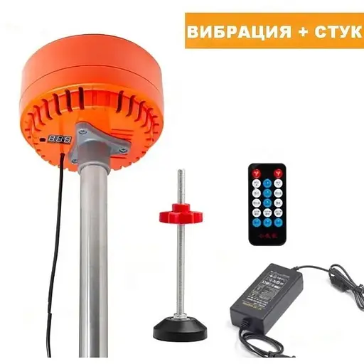 Виброколонка Noise 196 для соседей сверху и снизу с распоркой для высоты потолка до 2.8 метра вибрация + стук