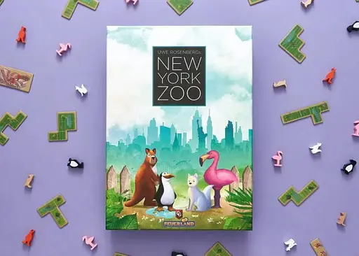 Настольная игра Feuerland Spiele Зоопарк Нью-Йорка (New York Zoo) (англ.) (PS096) - фото 3