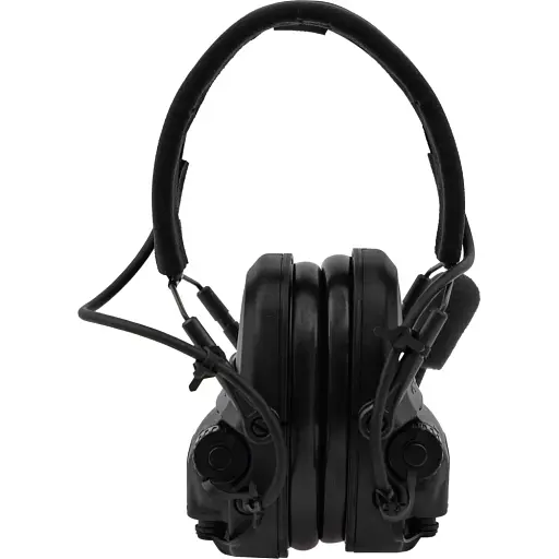 Навушники Ops-Core AMP Communication Headset-Connectorized NFMI активні верхній тримач Black - фото 4