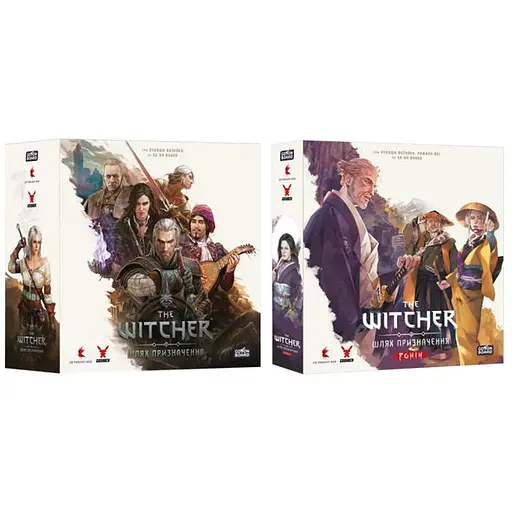 Настільна гра Geekach Games Відьмак. Шлях призначення - Делюкс + Ронін (укр.) (GKCH206PD+1) - фото 1