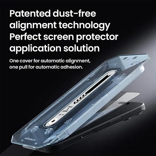 Захисне скло Nillkin CP+PRO для Apple iPhone 16 Pro 6.3 + аплікатор Чорний - фото 4