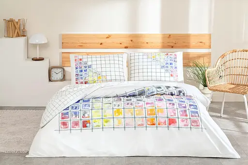 Постільна білизна Charmian Ранфорс / простирадло на резинці Tac pbe0051226 - фото 1