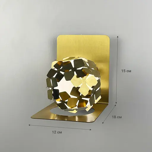 Флористичне бра у латунному корпусі Арт. WB 34/1 AB Line F - фото 2